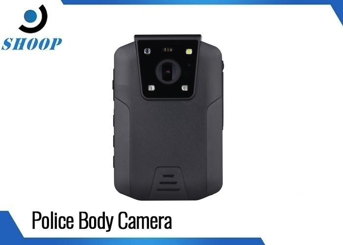 नाइट विजन H.264 / H.265 HD पुलिस बॉडी कैमरा 4M पिक्सेल 1/3 